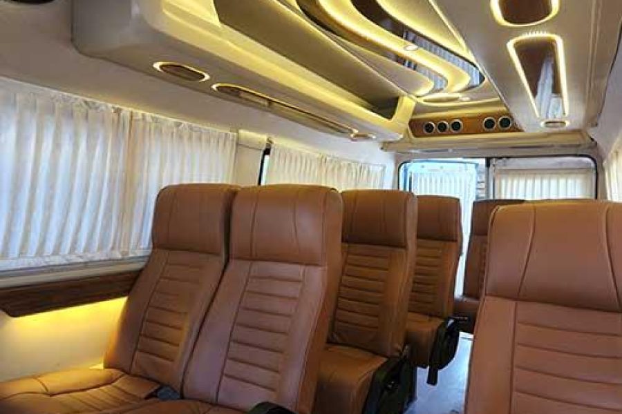 10 Seater Tempo Traveller